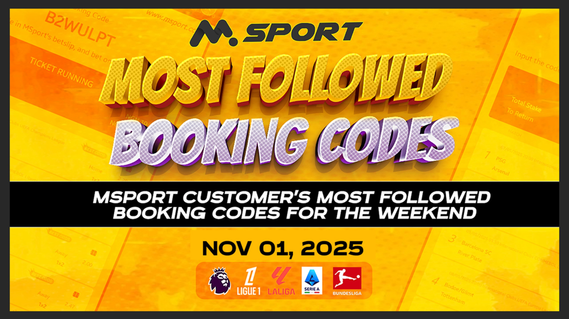 Tottenham Hotspur vs Chelsea,  AC Milan vs AS Roma,  Real Madrid vs Valencia, & Liverpool vs Aston Villa — Dominate This Weekend’s MSport Top Booking Codes